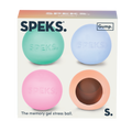 Speks Mini Gump 4 Pack - The Memory Gel Stress Ball