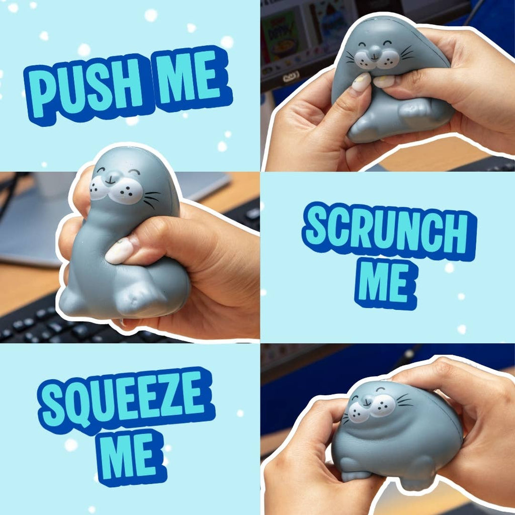 Chonky Seal Toy, Cute Squishy Stress Toy