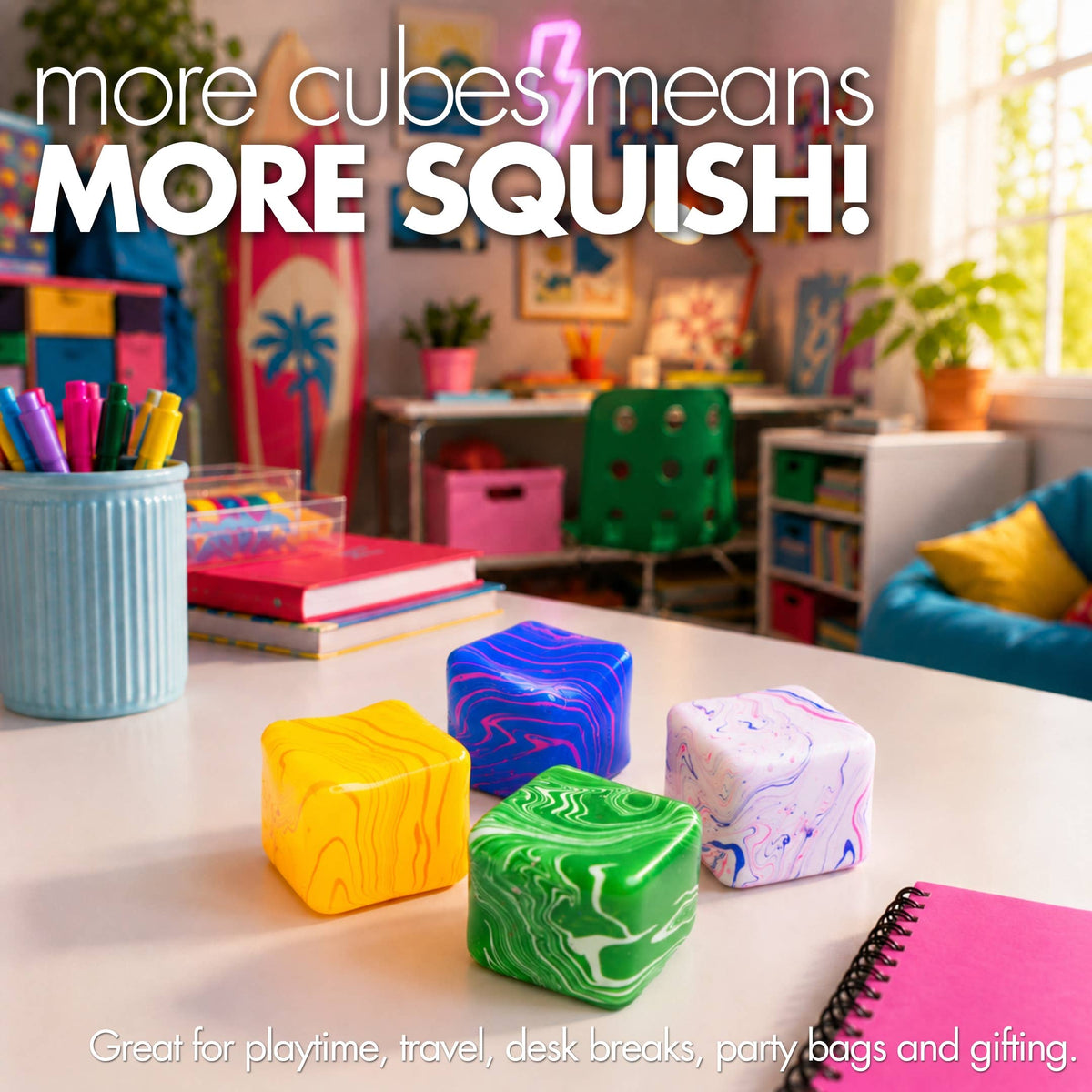 RMS Squish Marble Cube