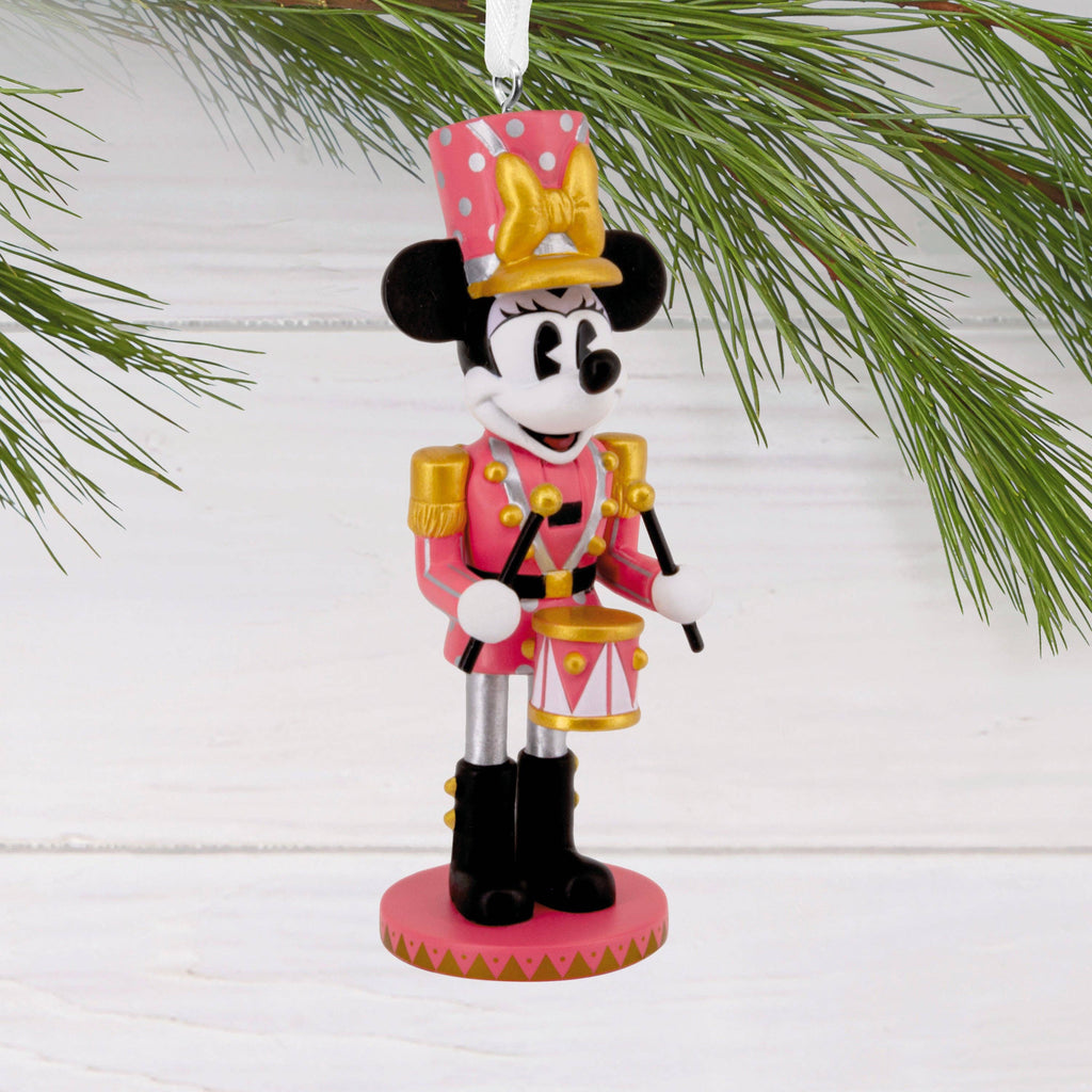 Collectable Nutcracker Ornament - Disney Minnie Mouse Design