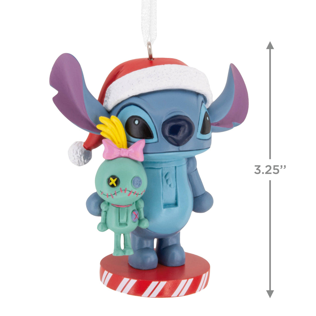 Nutcracker Ornament - Disney Lilo & Stitch, Stitch & Scrump