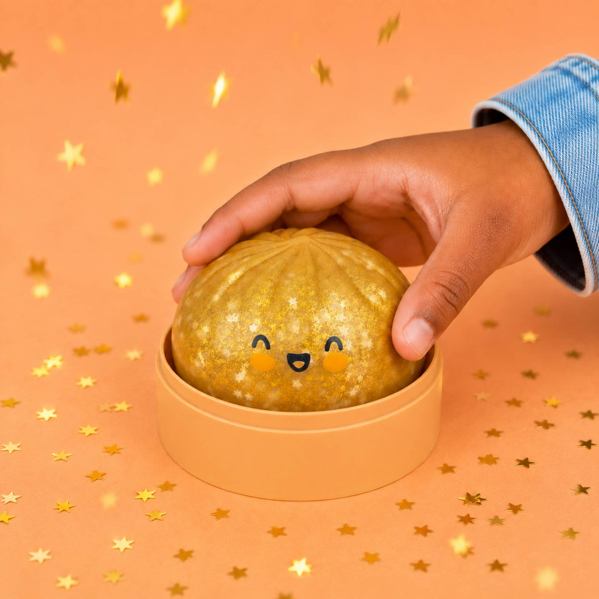 RMS Playhub Mystery Gold Glitter Dumpling
