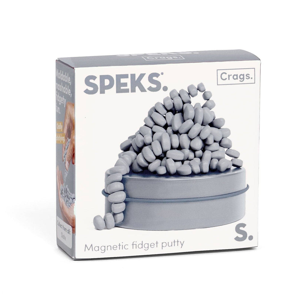 Speks. Mini Neutral Crags - Magnetic Fidget Putty (14+)