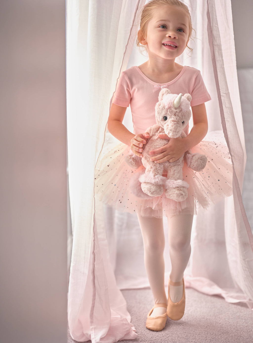 Star Unicorn Ballet Slipper Pink Soft Plush Toy Teddy Bear - *COMING SOON!*