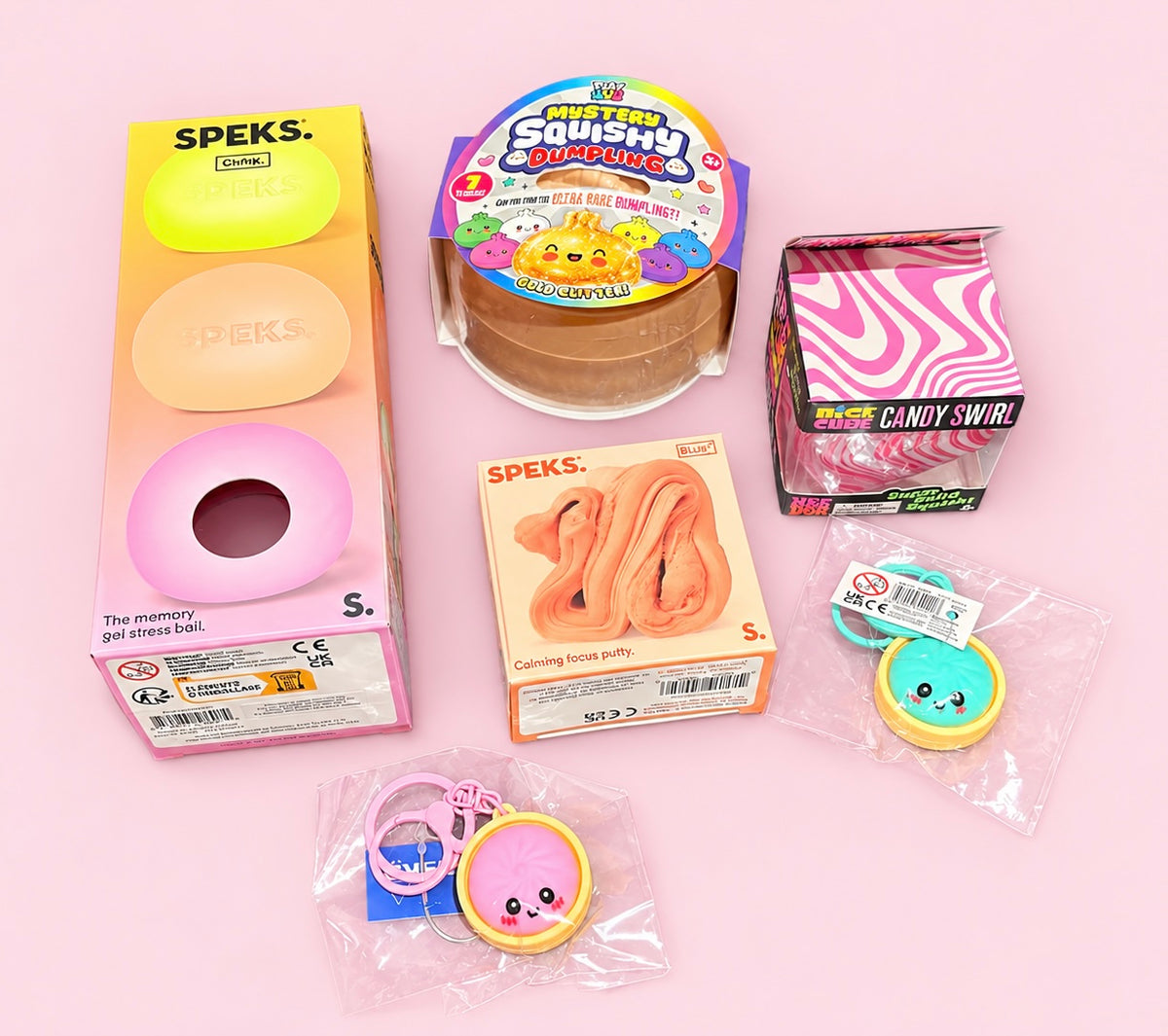 Needoh and Speks Bundle - Candy Swirl