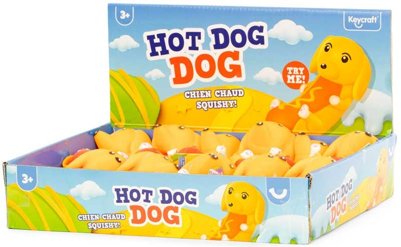 SQUEEZY Hot Dog Sensory