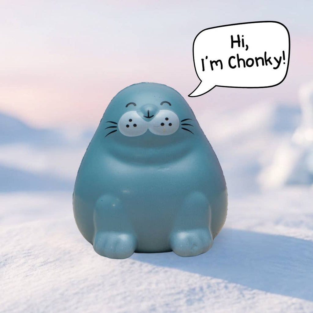 Chonky Seal Toy, Cute Squishy Stress Toy