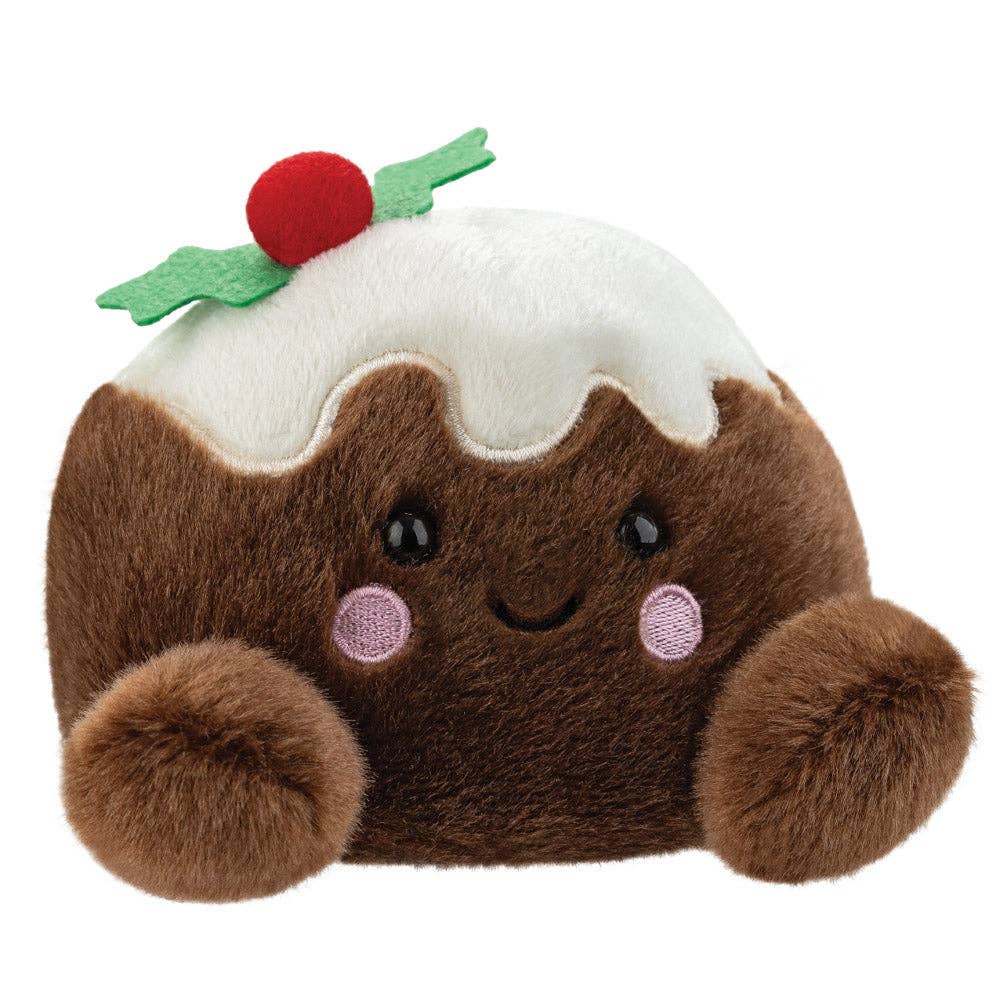 Palm Pals Carol Christmas Pudding Soft Toy