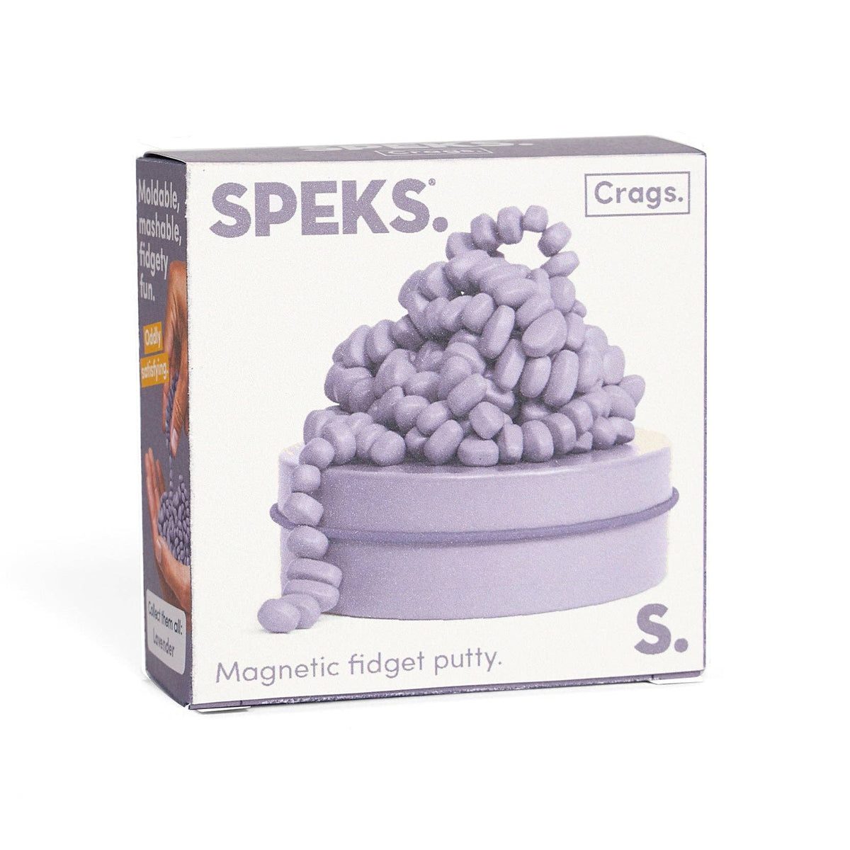 Speks. Mini Neutral Crags - Magnetic Fidget Putty (14+)