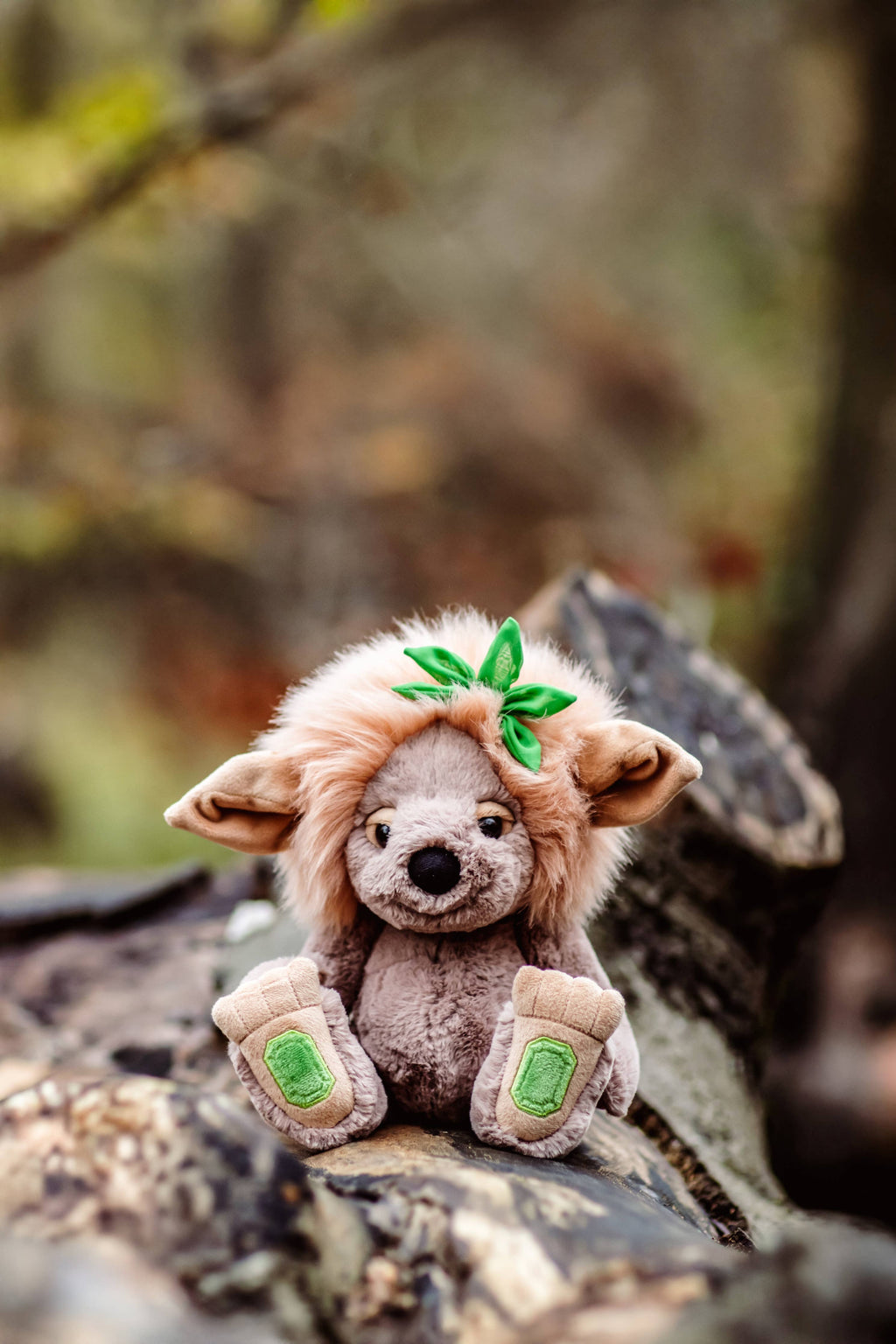 Emerald Lou Soft Plush Toy Teddy Bear Troll - *COMING SOON!*