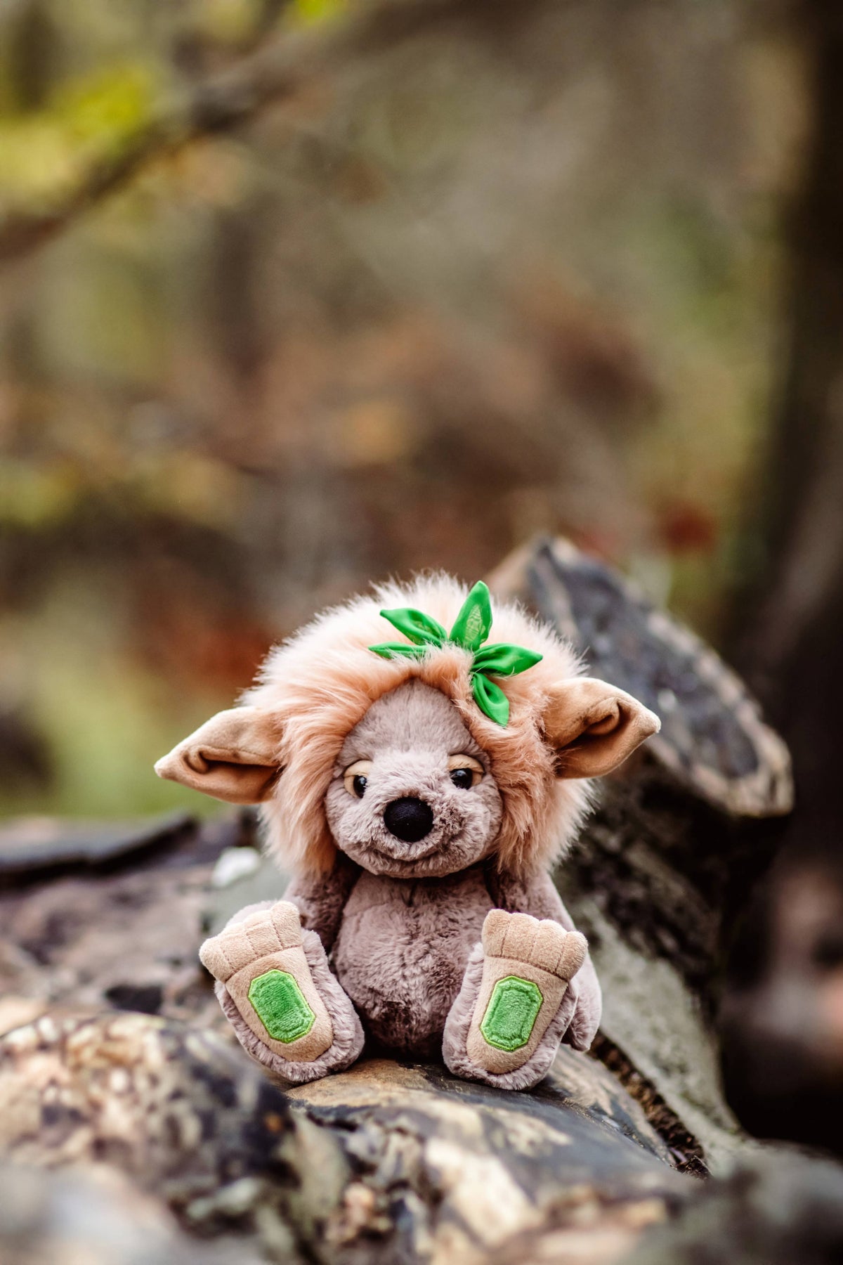 Emerald Lou Soft Plush Toy Teddy Bear Troll - *COMING SOON!*