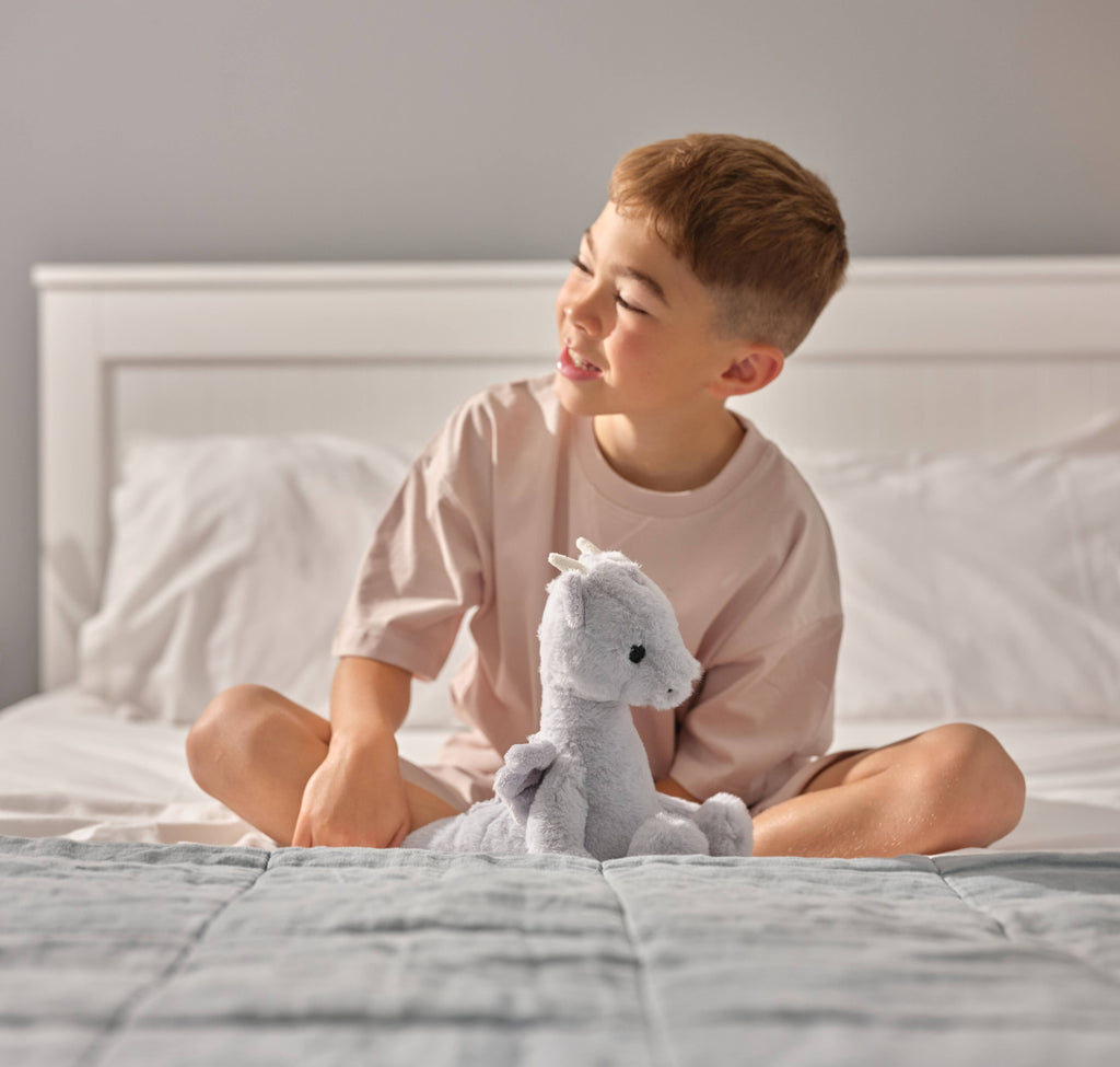 Draco Dragon Cloudy Grey Soft Plush Toy Teddy Bear - *COMING SOON!*