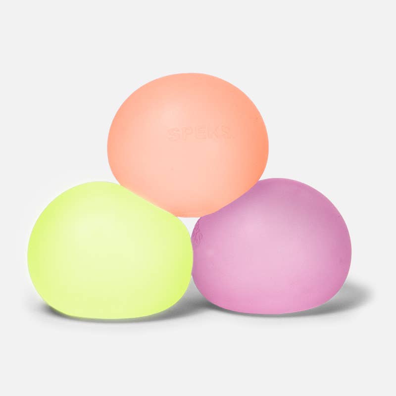 *New* Speks Original Gump 3-Pack - The Memory Gel Stress Ball