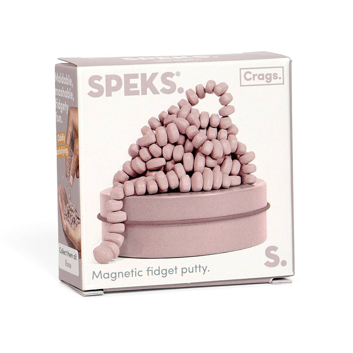 Speks. Mini Neutral Crags - Magnetic Fidget Putty (14+)